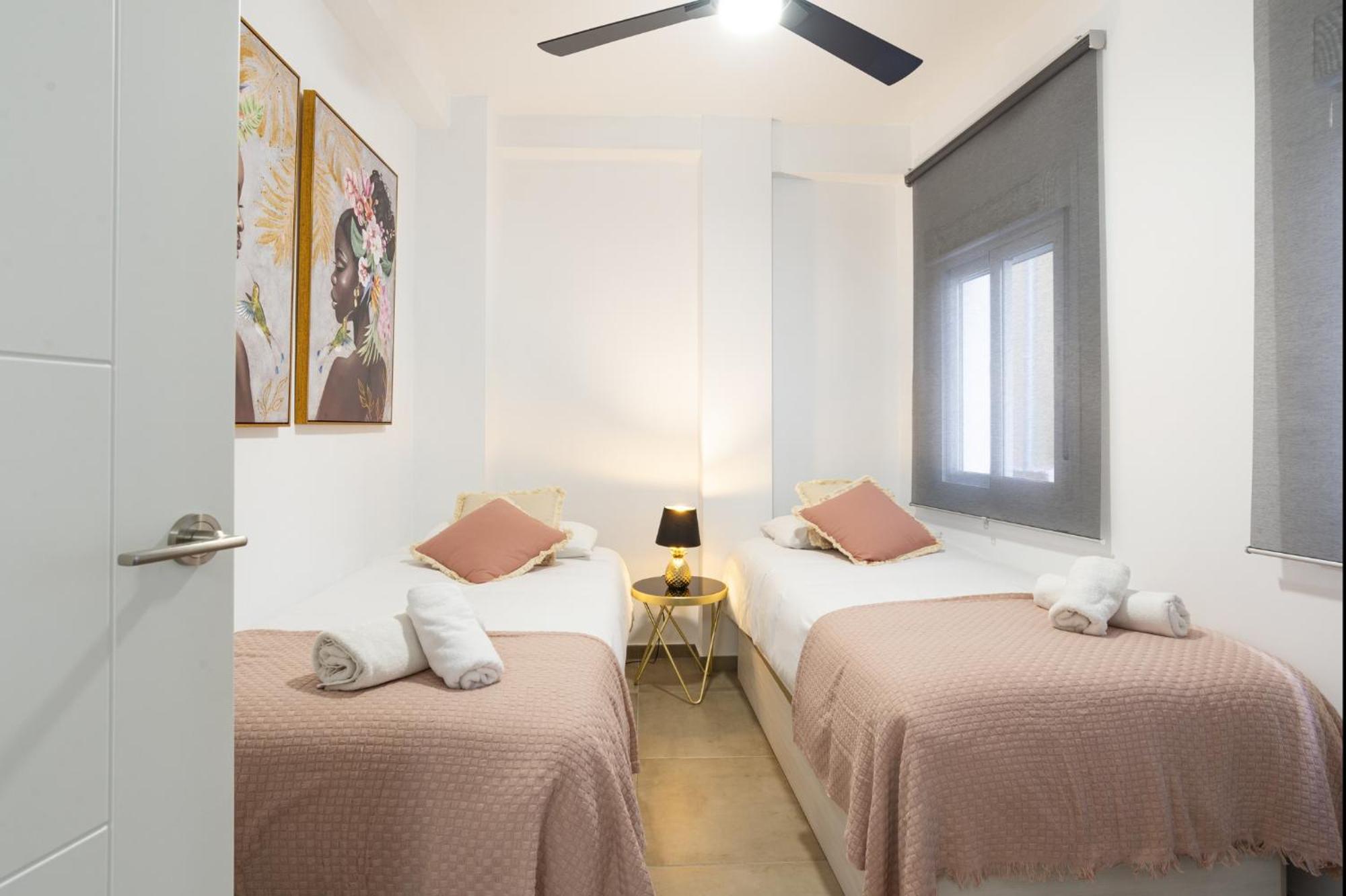 Ferienwohnung San Juan. Corazon Del Centro Historico 2Hab Málaga Exterior foto